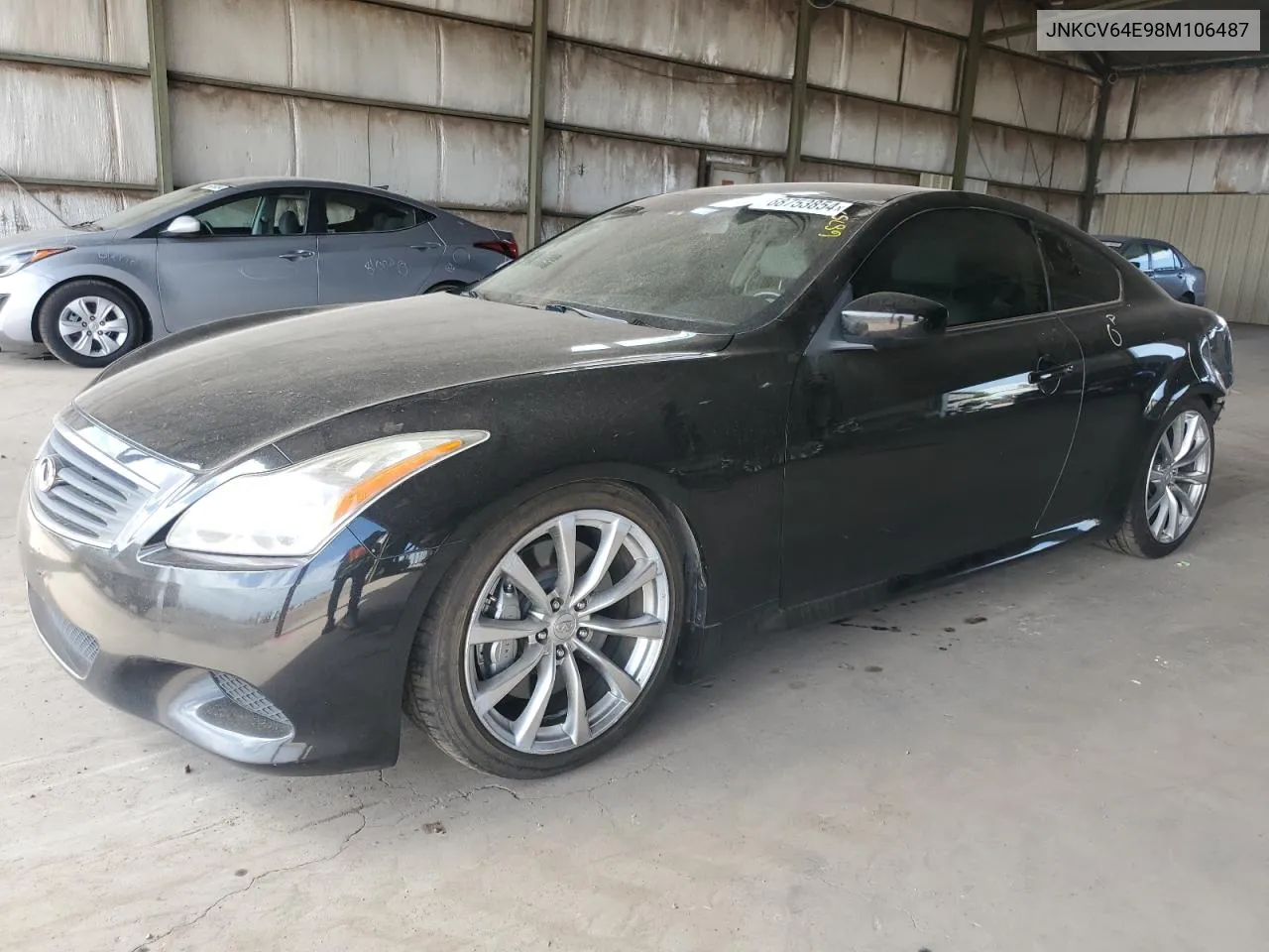 JNKCV64E98M106487 2008 Infiniti G37 Base