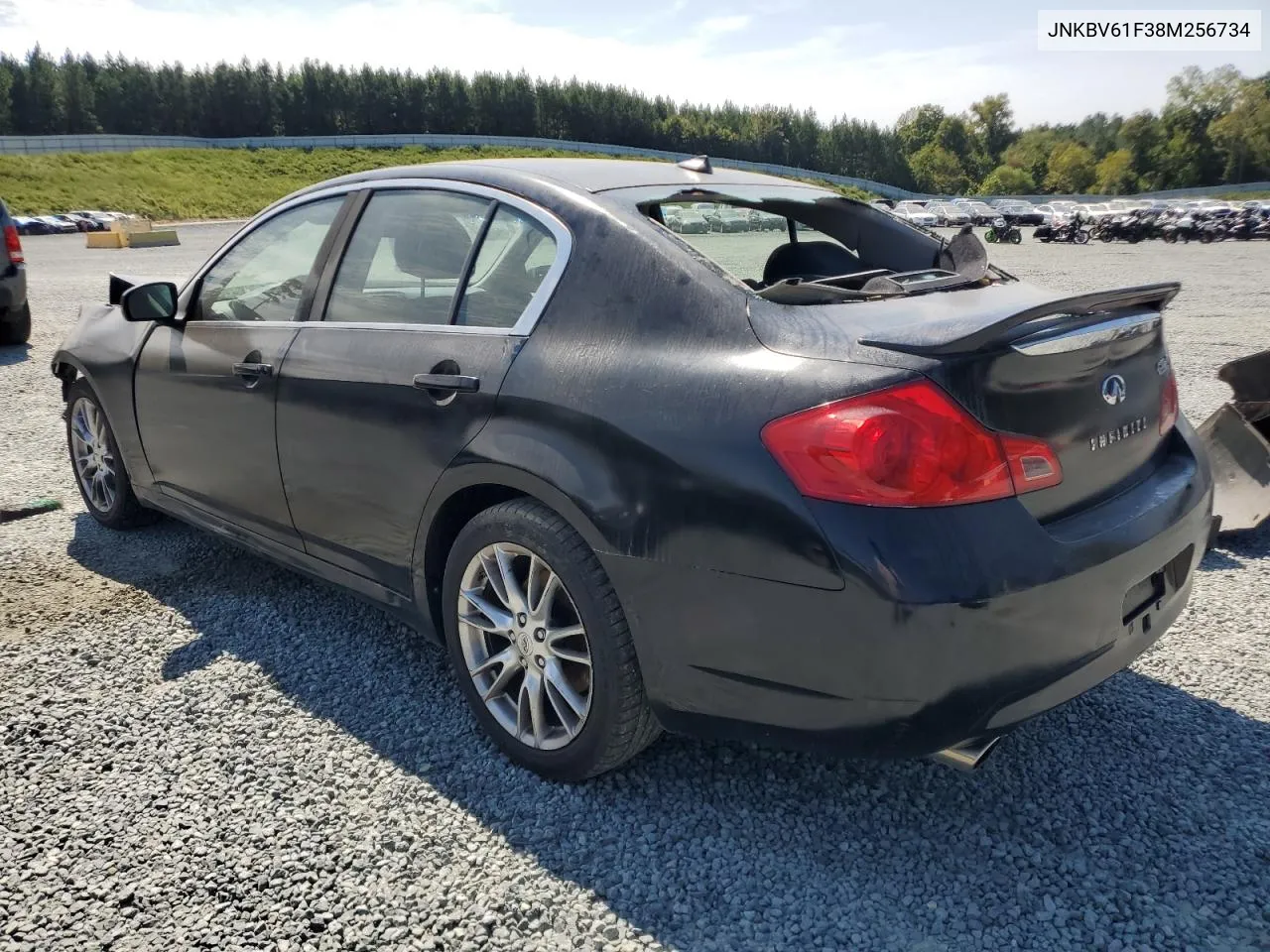 2008 Infiniti G35 VIN: JNKBV61F38M256734 Lot: 68904004