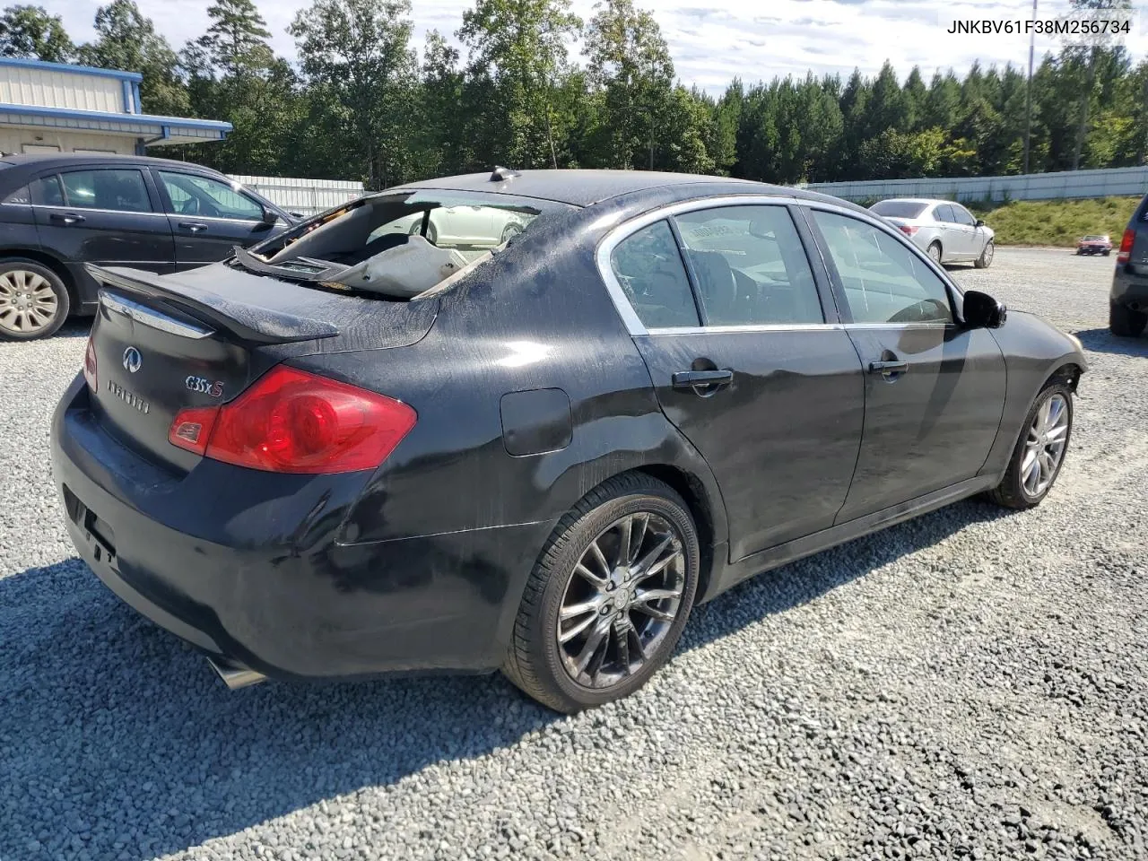 JNKBV61F38M256734 2008 Infiniti G35