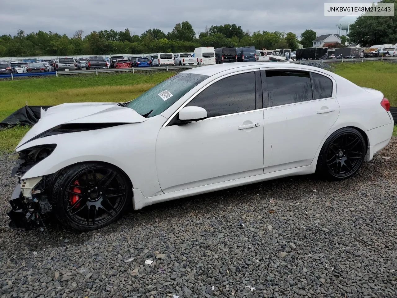 JNKBV61E48M212443 2008 Infiniti G35