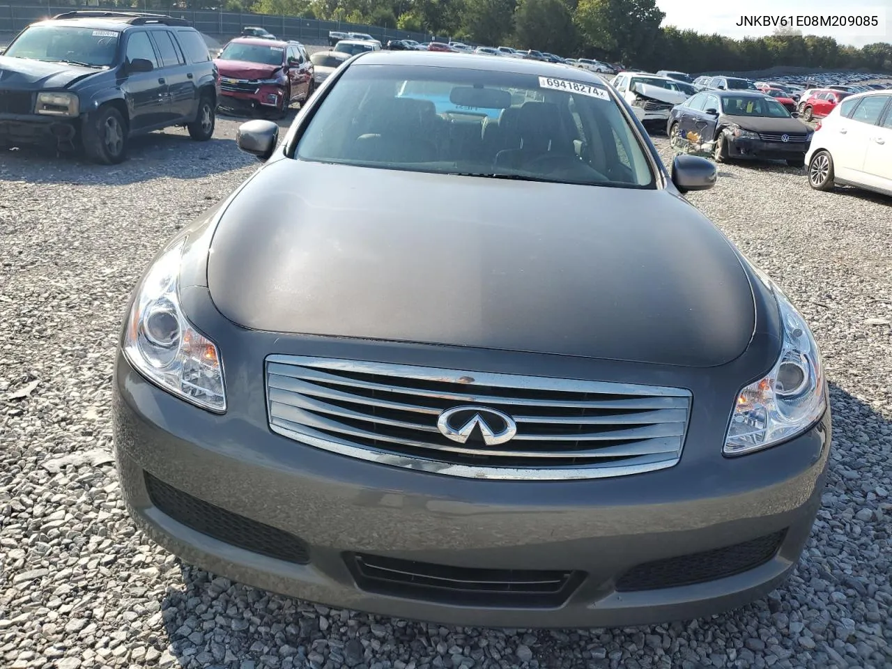 2008 Infiniti G35 VIN: JNKBV61E08M209085 Lot: 69418274