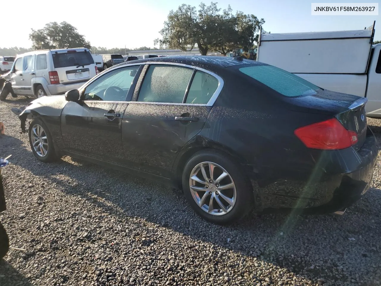 2008 Infiniti G35 VIN: JNKBV61F58M263927 Lot: 69553234