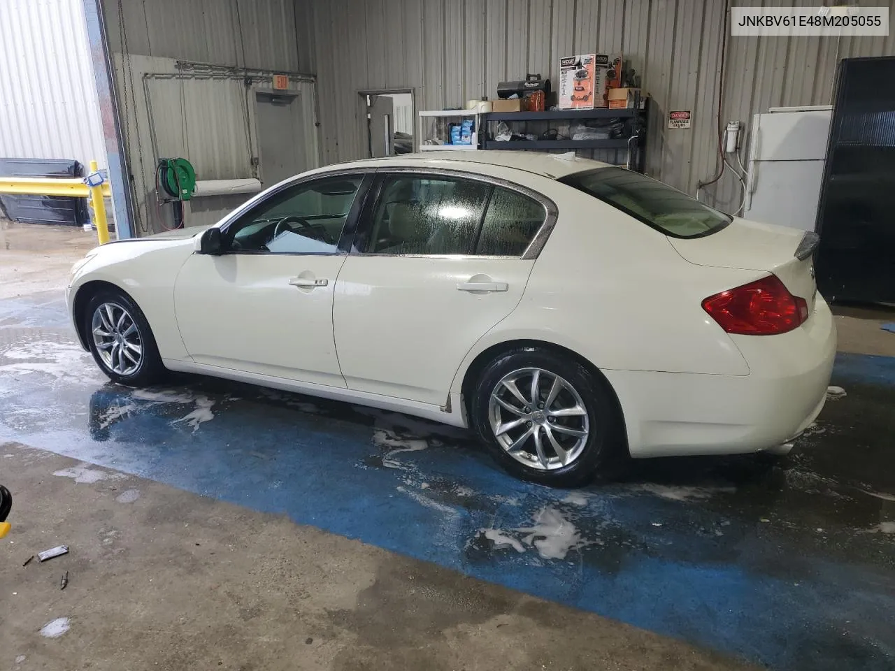 2008 Infiniti G35 VIN: JNKBV61E48M205055 Lot: 69609234