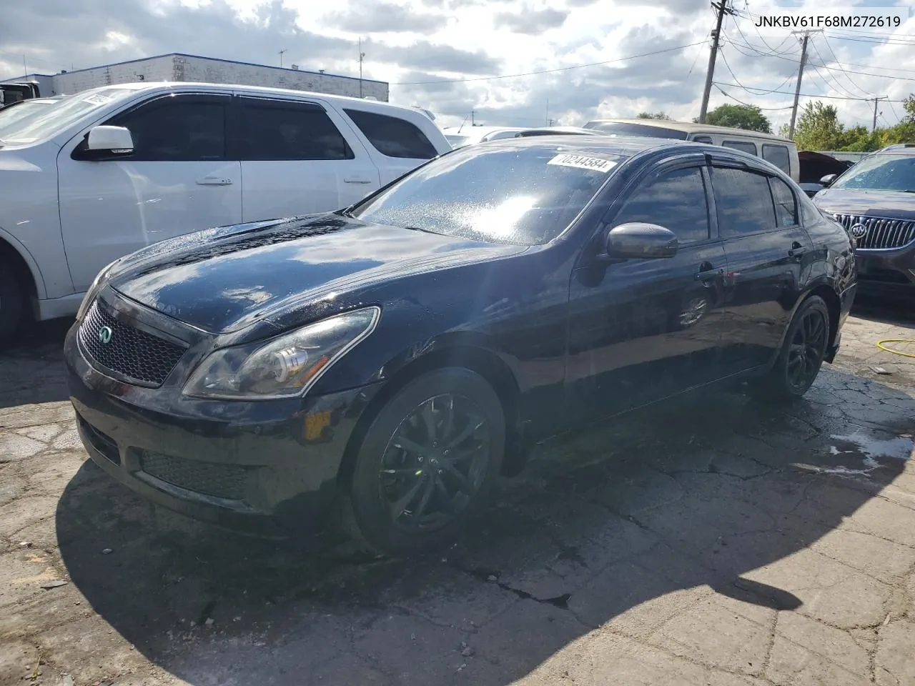 2008 Infiniti G35 VIN: JNKBV61F68M272619 Lot: 70244584