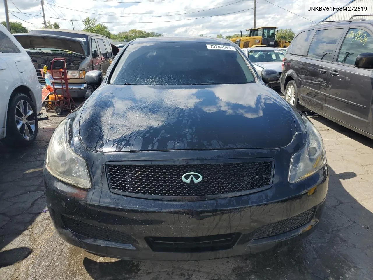 2008 Infiniti G35 VIN: JNKBV61F68M272619 Lot: 70244584