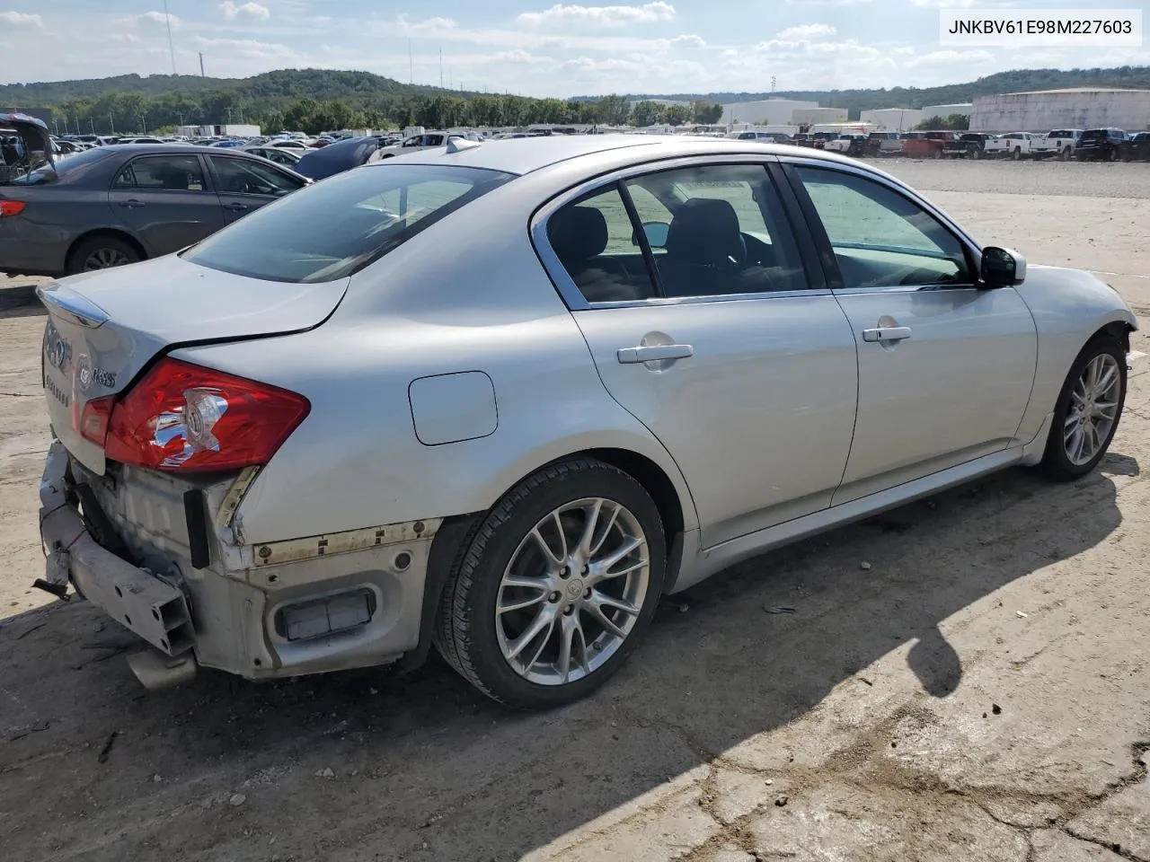 2008 Infiniti G35 VIN: JNKBV61E98M227603 Lot: 70249264