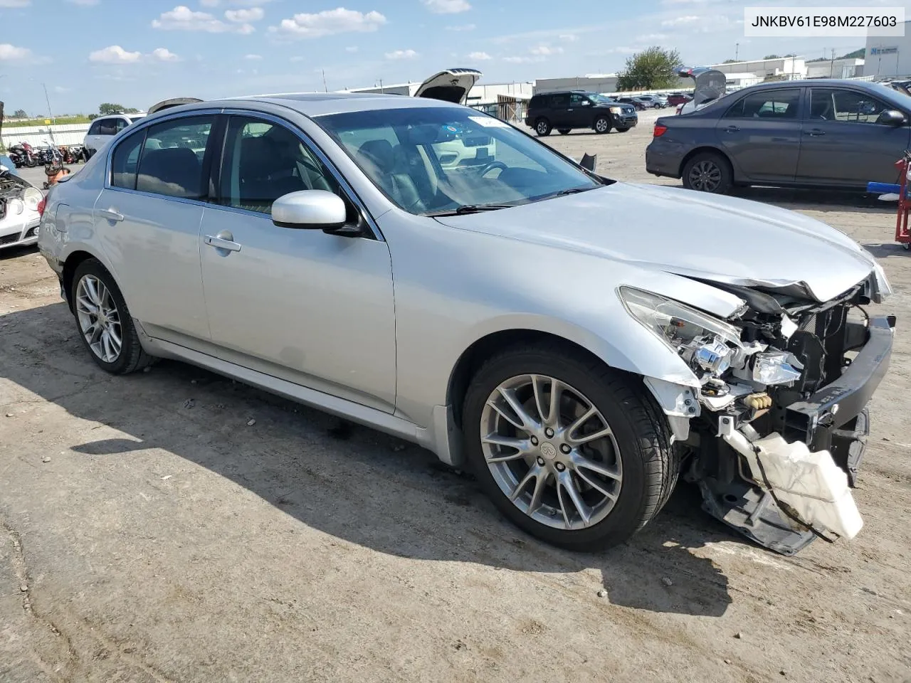 2008 Infiniti G35 VIN: JNKBV61E98M227603 Lot: 70249264