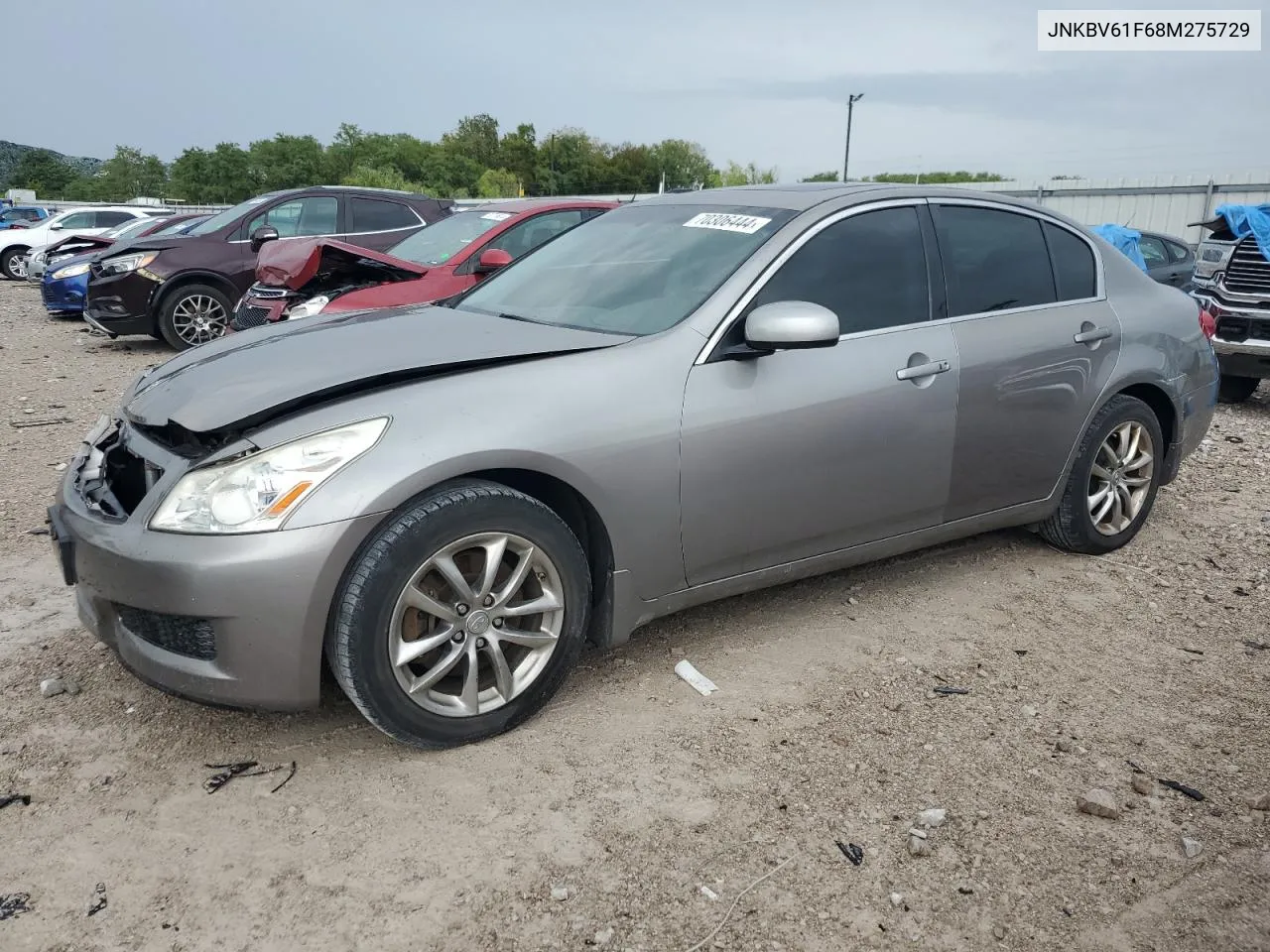 2008 Infiniti G35 VIN: JNKBV61F68M275729 Lot: 70306444