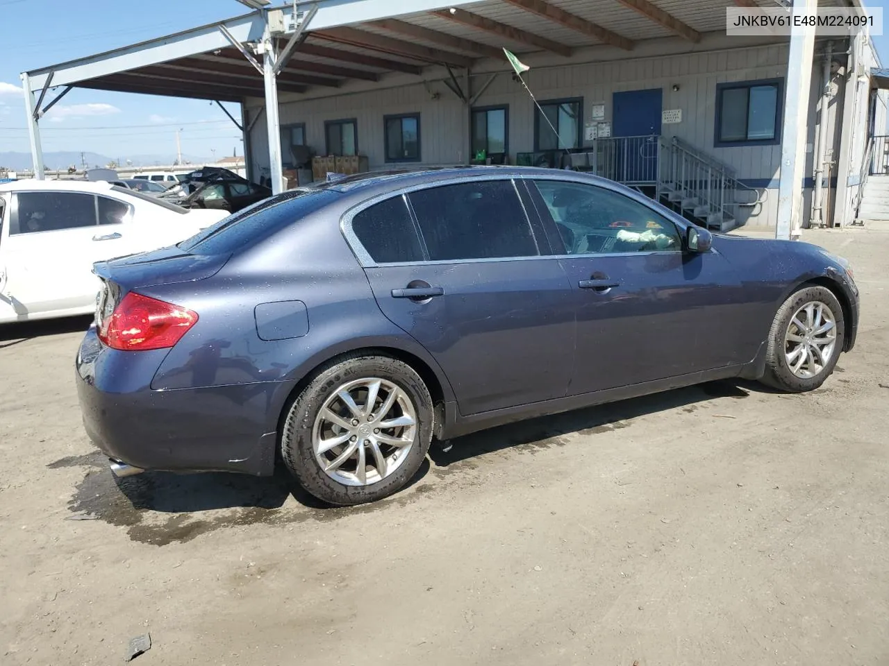 JNKBV61E48M224091 2008 Infiniti G35