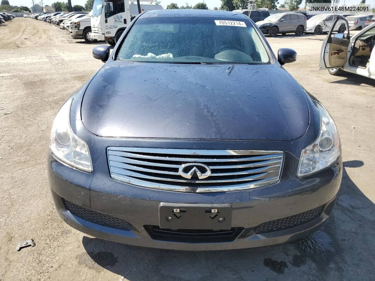 2008 Infiniti G35 VIN: JNKBV61E48M224091 Lot: 70512214