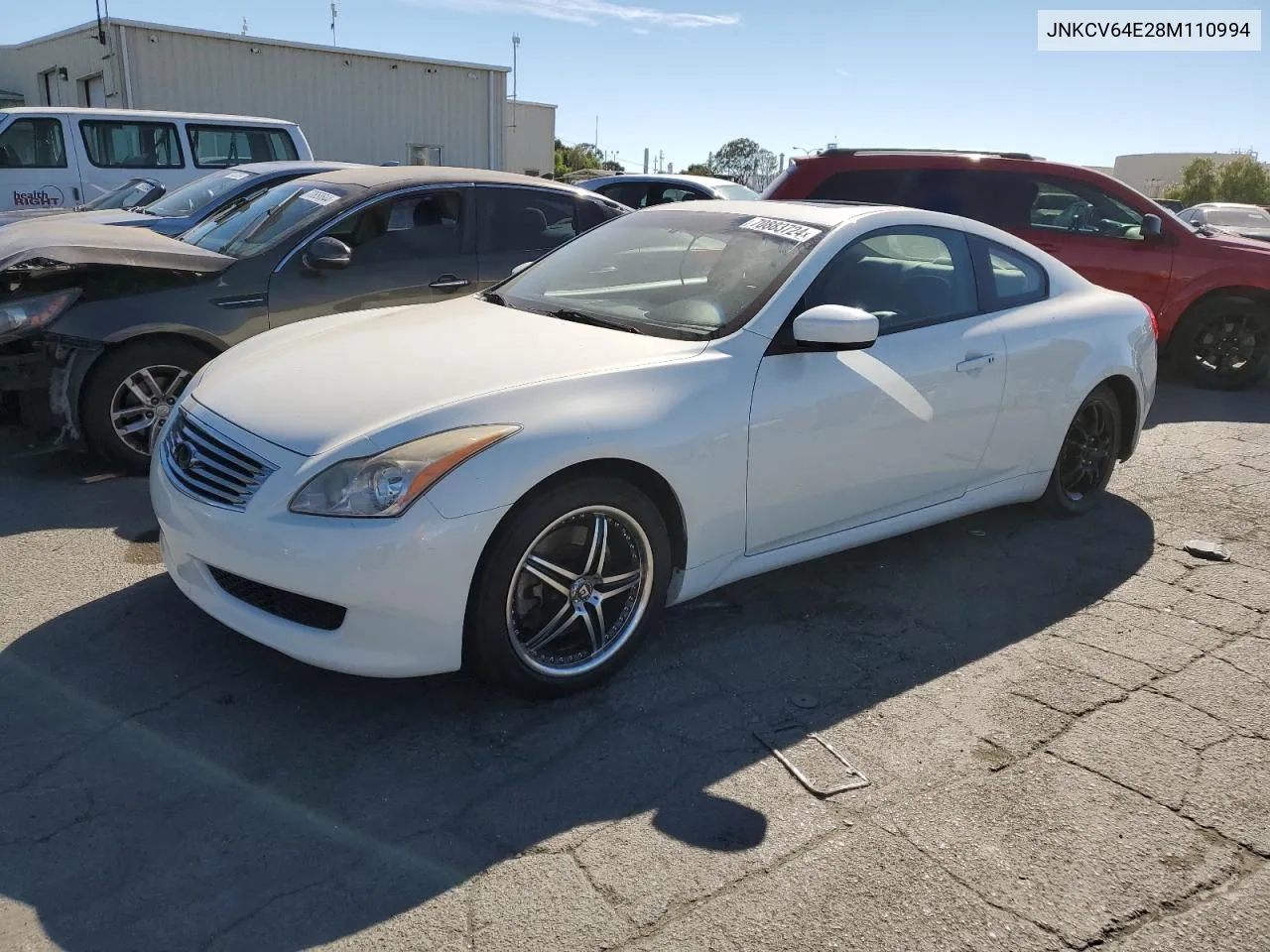 JNKCV64E28M110994 2008 Infiniti G37 Base