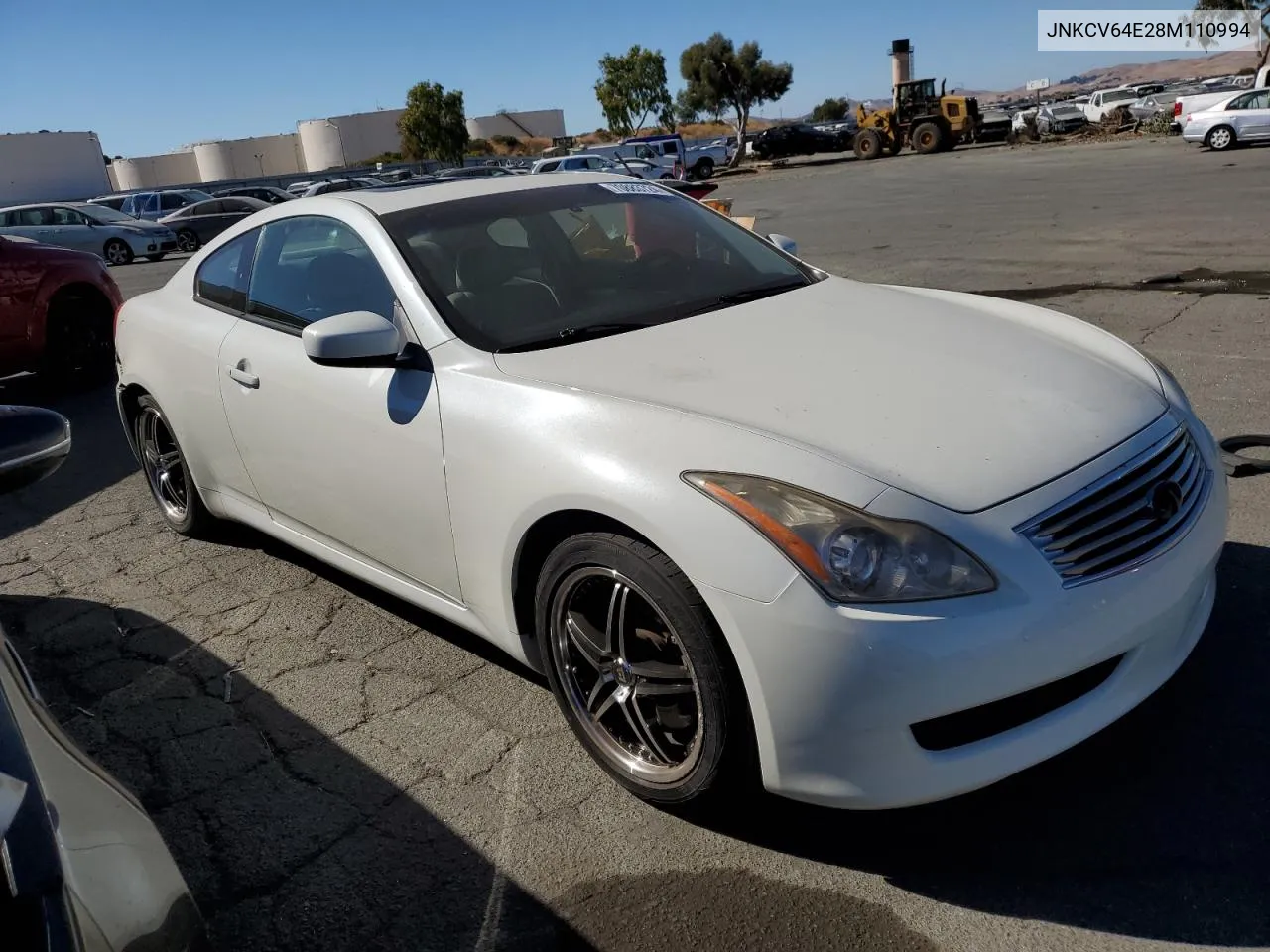 JNKCV64E28M110994 2008 Infiniti G37 Base