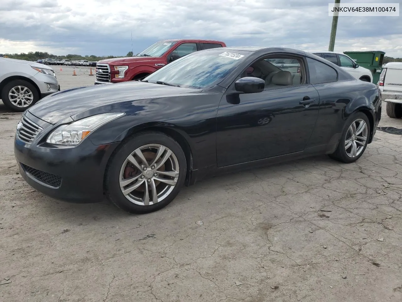 2008 Infiniti G37 Base VIN: JNKCV64E38M100474 Lot: 71621524