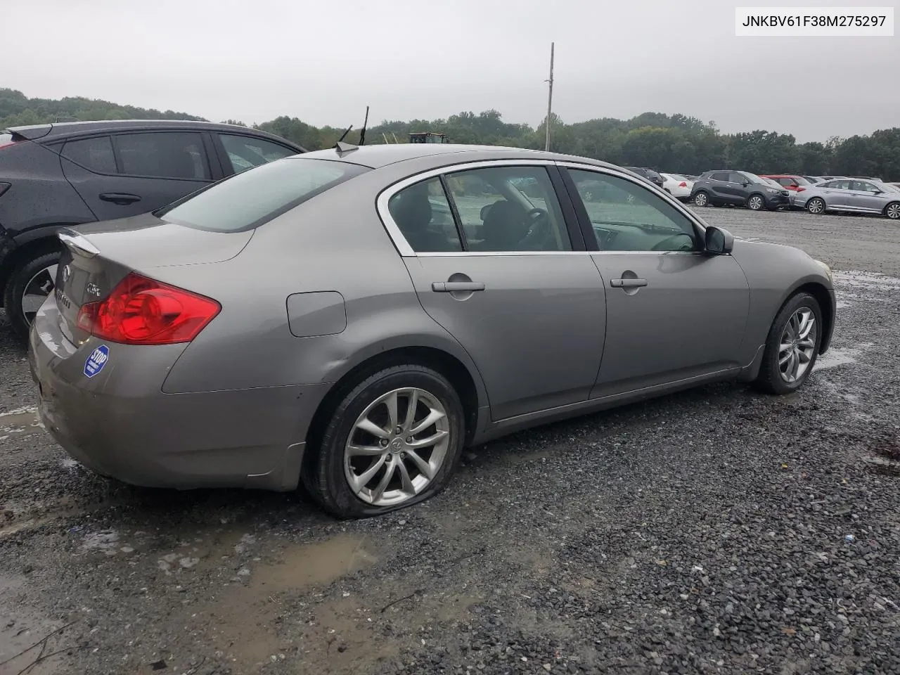 2008 Infiniti G35 VIN: JNKBV61F38M275297 Lot: 72623884