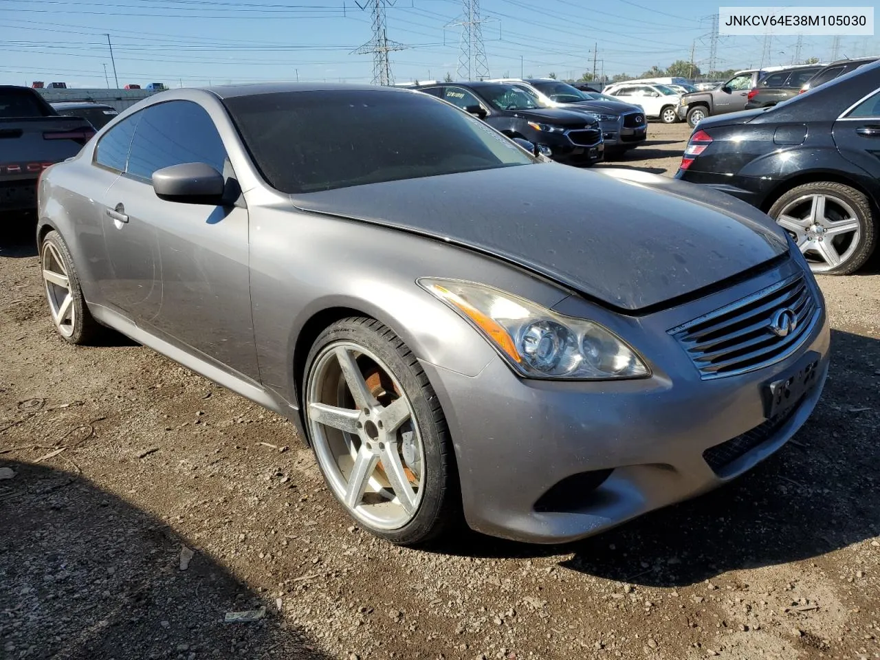 2008 Infiniti G37 Base VIN: JNKCV64E38M105030 Lot: 73223224