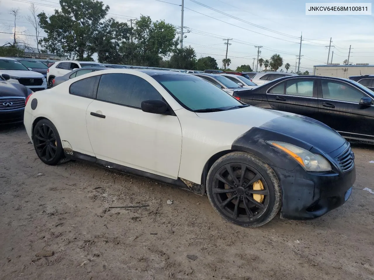 2008 Infiniti G37 Base VIN: JNKCV64E68M100811 Lot: 73672864