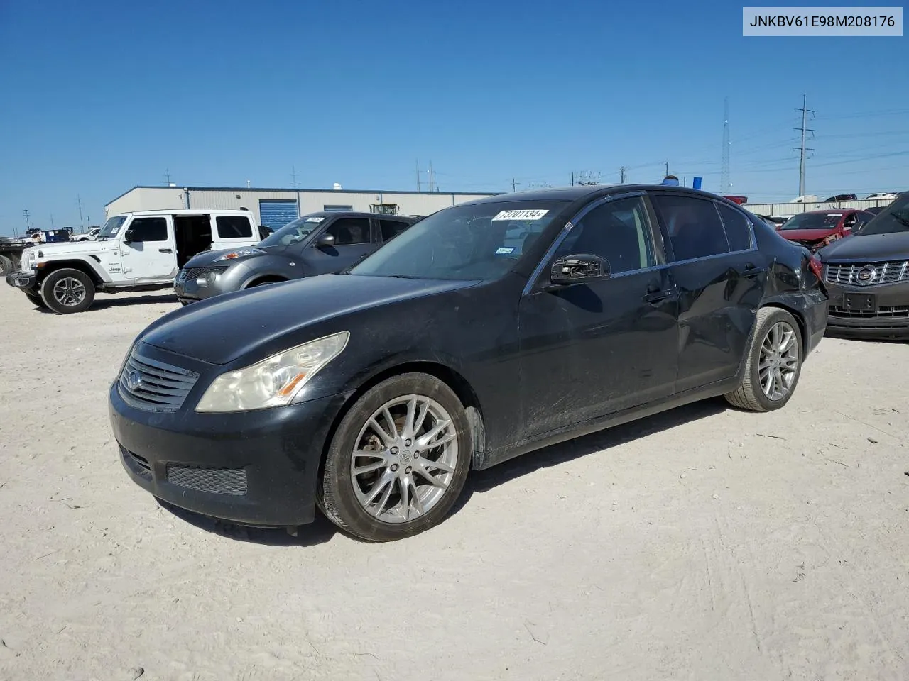 2008 Infiniti G35 VIN: JNKBV61E98M208176 Lot: 73701134