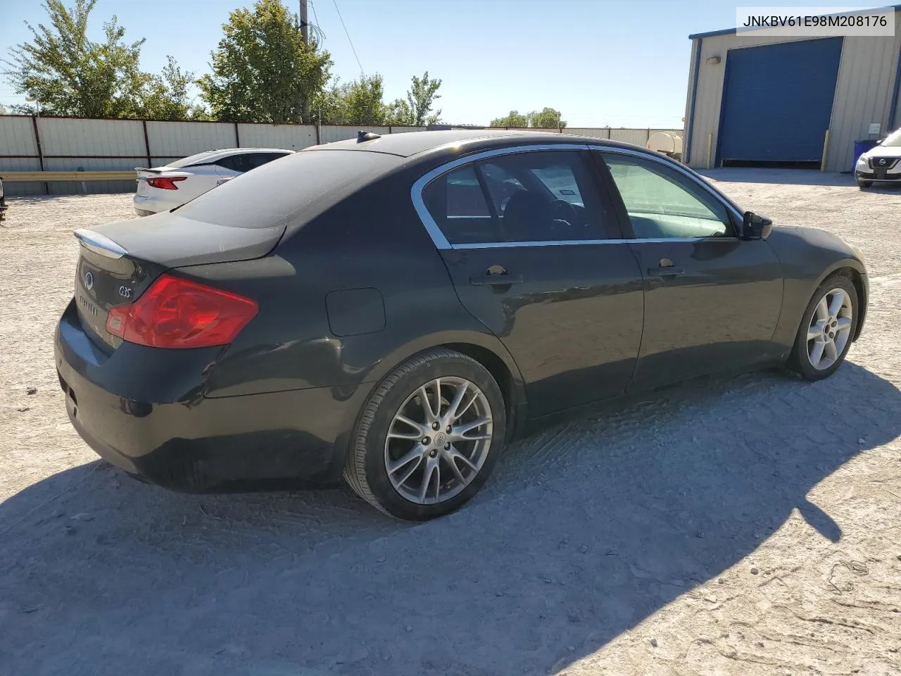 JNKBV61E98M208176 2008 Infiniti G35