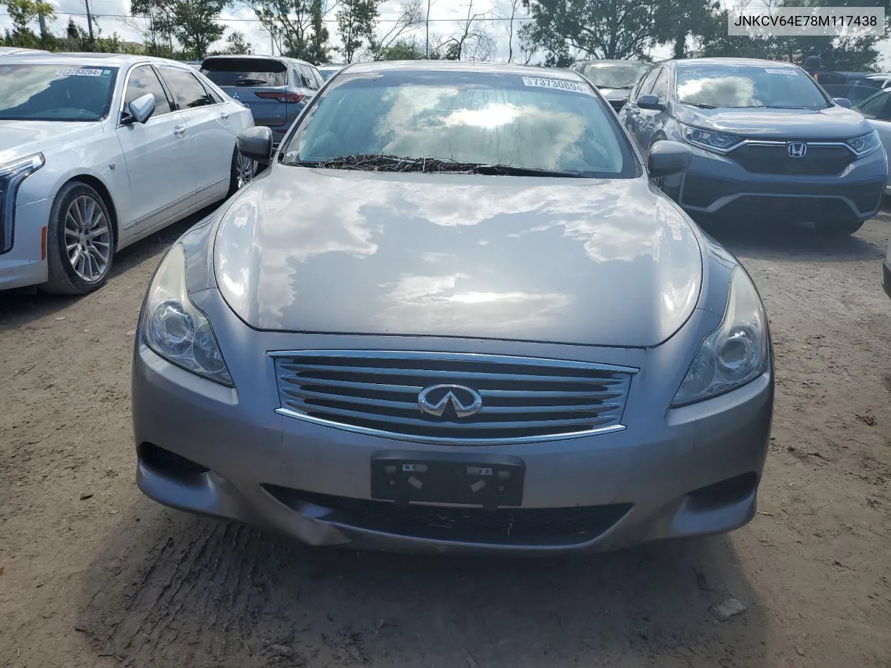 JNKCV64E78M117438 2008 Infiniti G37 Base