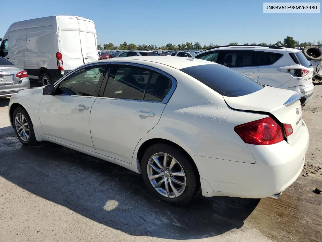 2008 Infiniti G35 VIN: JNKBV61F98M263980 Lot: 73978294