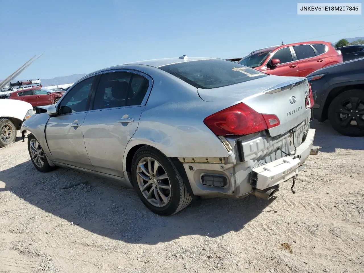 2008 Infiniti G35 VIN: JNKBV61E18M207846 Lot: 74352294