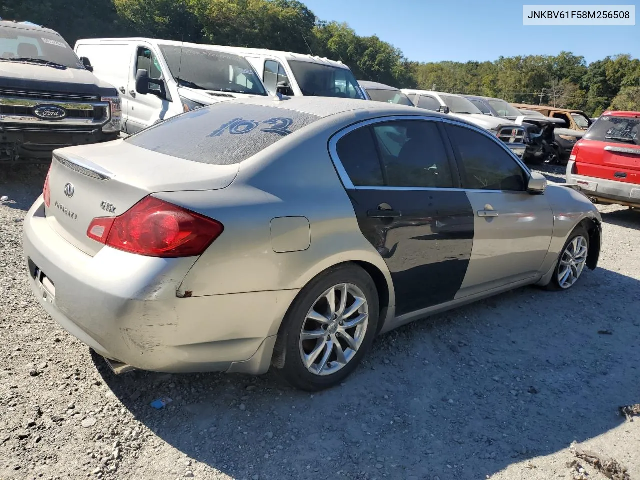 2008 Infiniti G35 VIN: JNKBV61F58M256508 Lot: 74454784