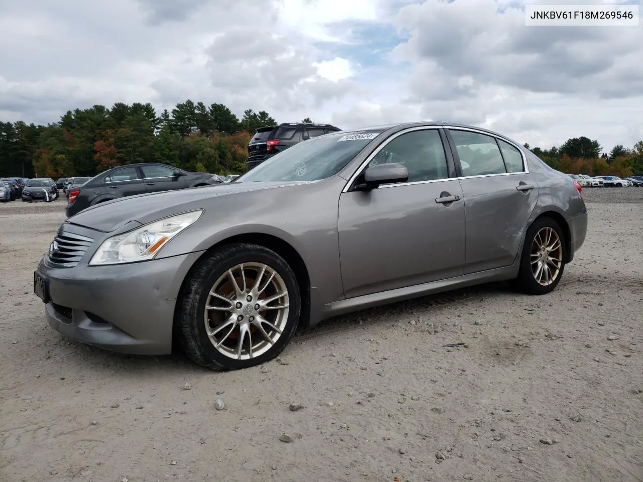 2008 Infiniti G35 VIN: JNKBV61F18M269546 Lot: 74485624