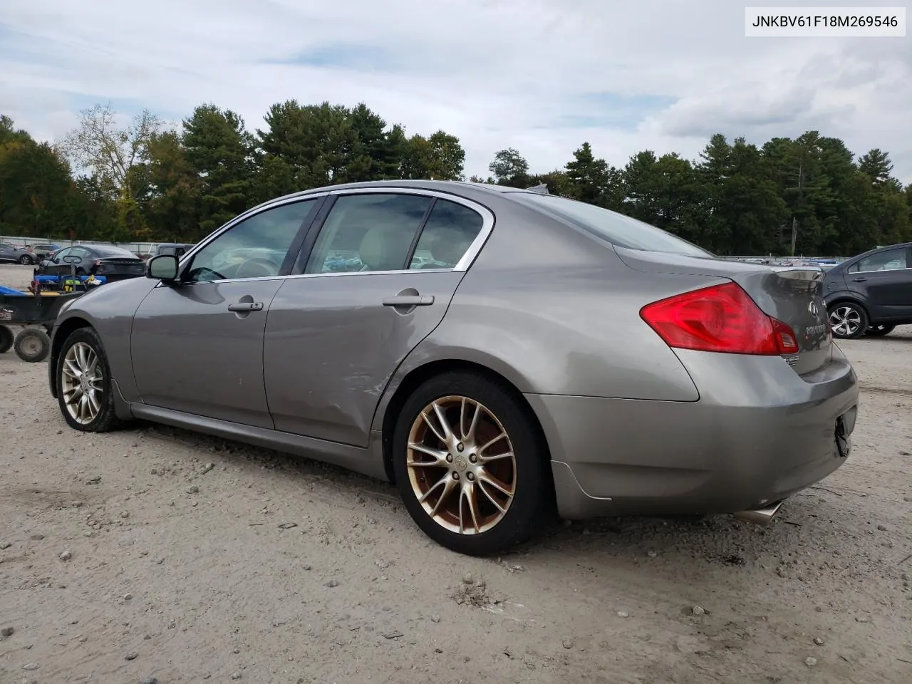 2008 Infiniti G35 VIN: JNKBV61F18M269546 Lot: 74485624