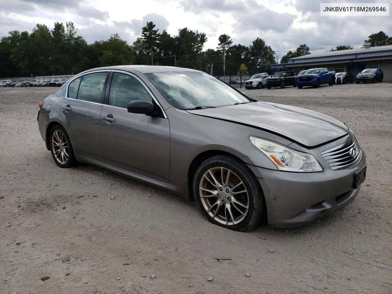 2008 Infiniti G35 VIN: JNKBV61F18M269546 Lot: 74485624