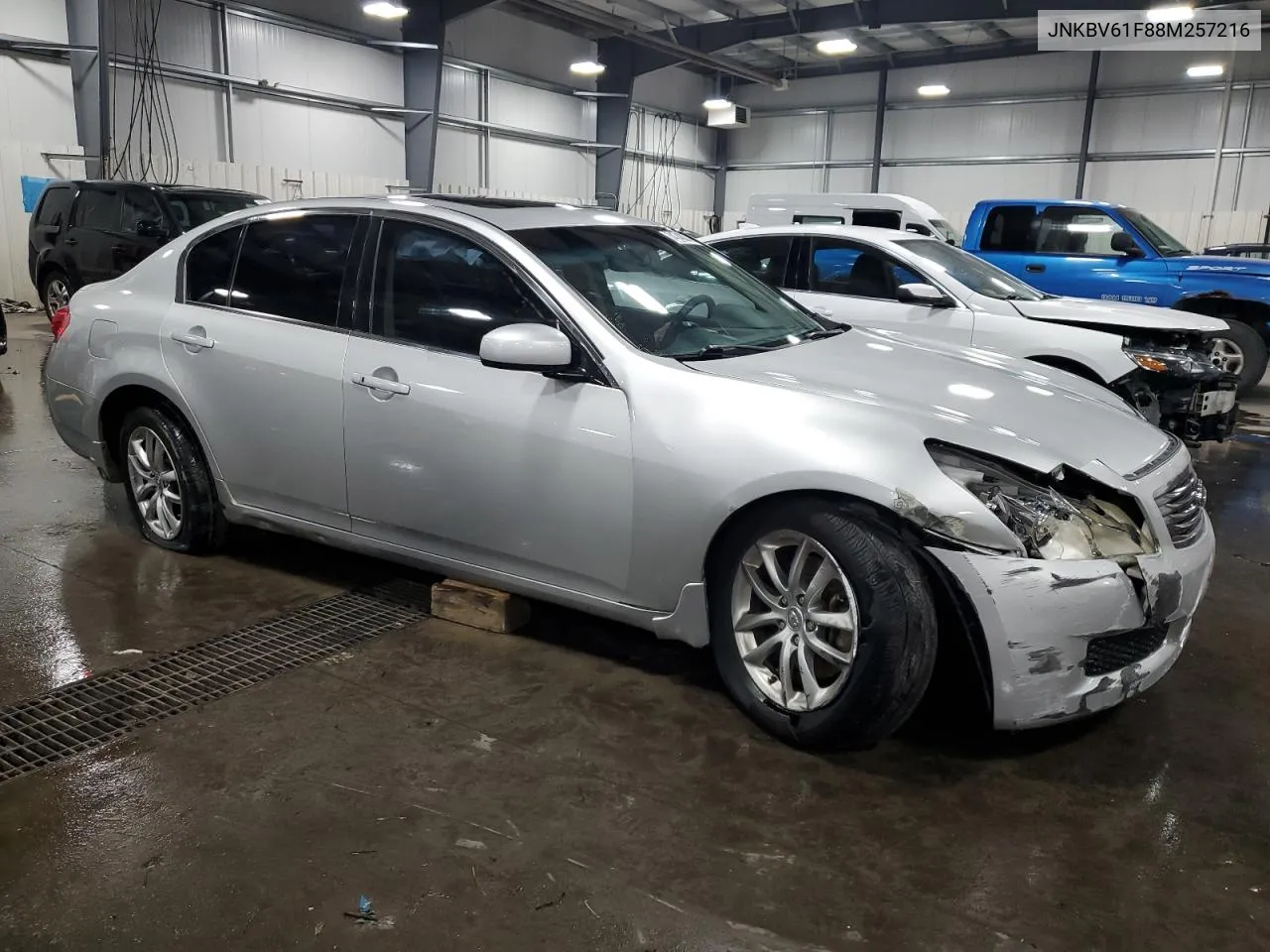 2008 Infiniti G35 VIN: JNKBV61F88M257216 Lot: 74748074