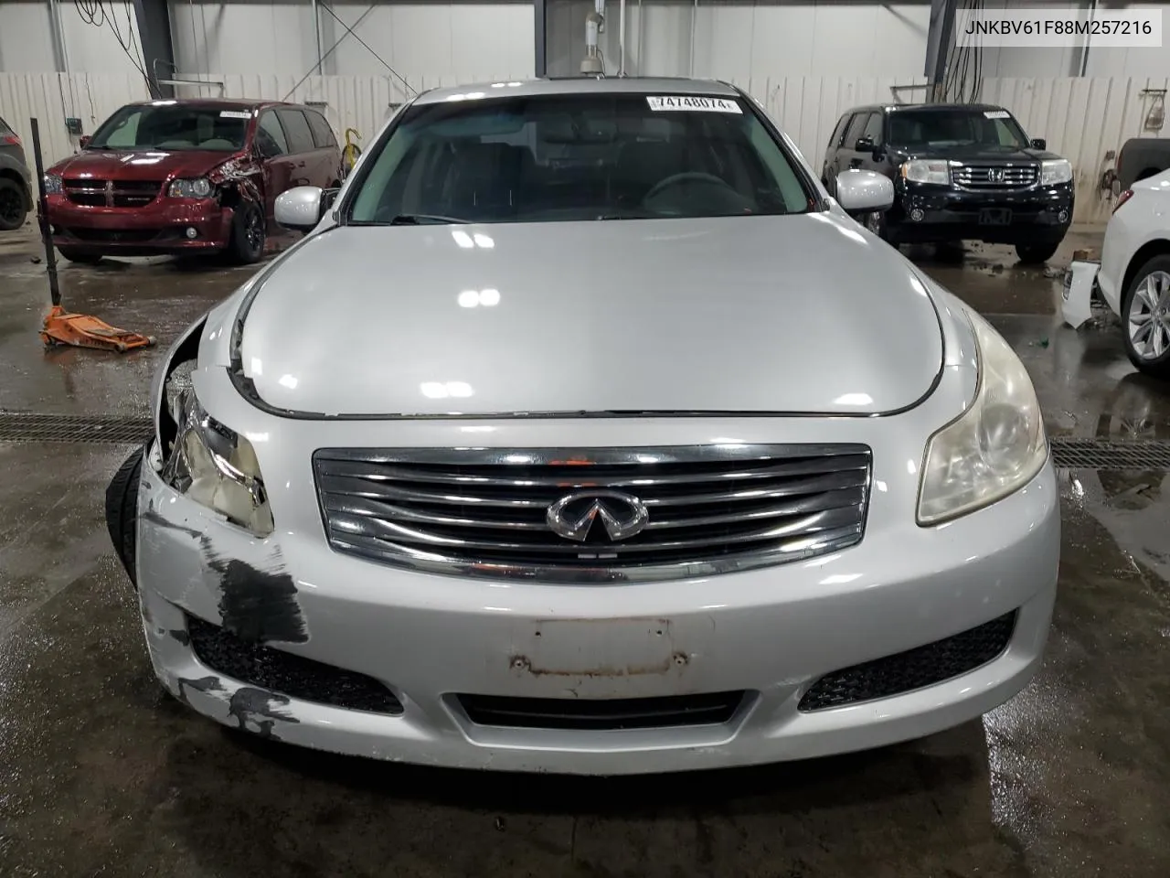 JNKBV61F88M257216 2008 Infiniti G35