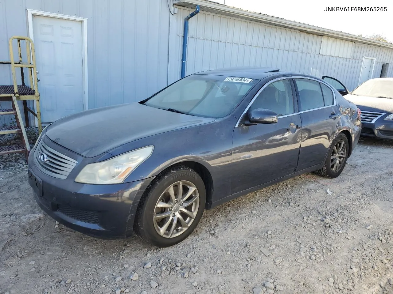 2008 Infiniti G35 VIN: JNKBV61F68M265265 Lot: 75048584