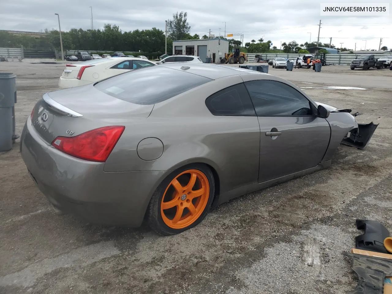 2008 Infiniti G37 Base VIN: JNKCV64E58M101335 Lot: 75130194