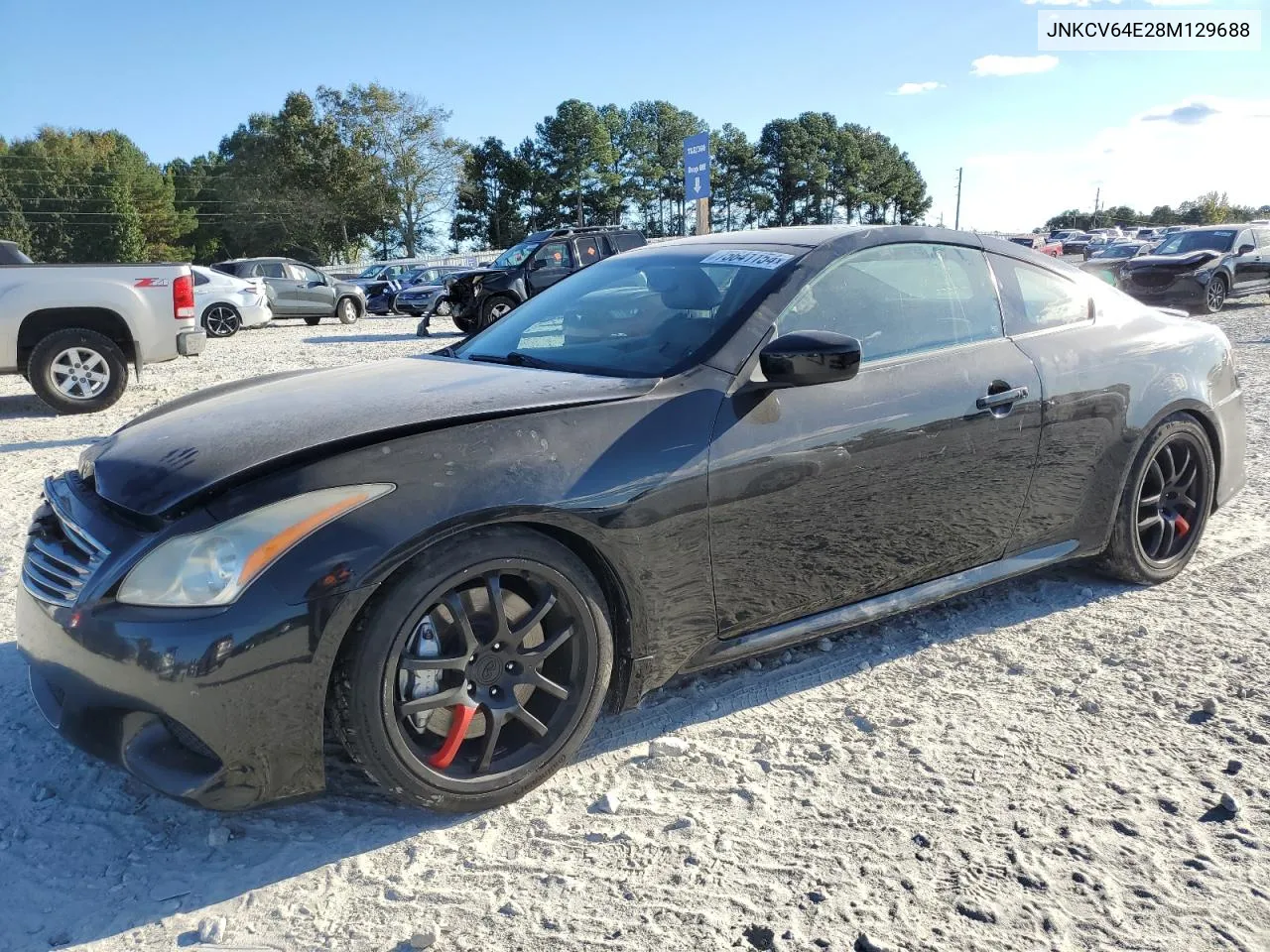 2008 Infiniti G37 Base VIN: JNKCV64E28M129688 Lot: 75641154