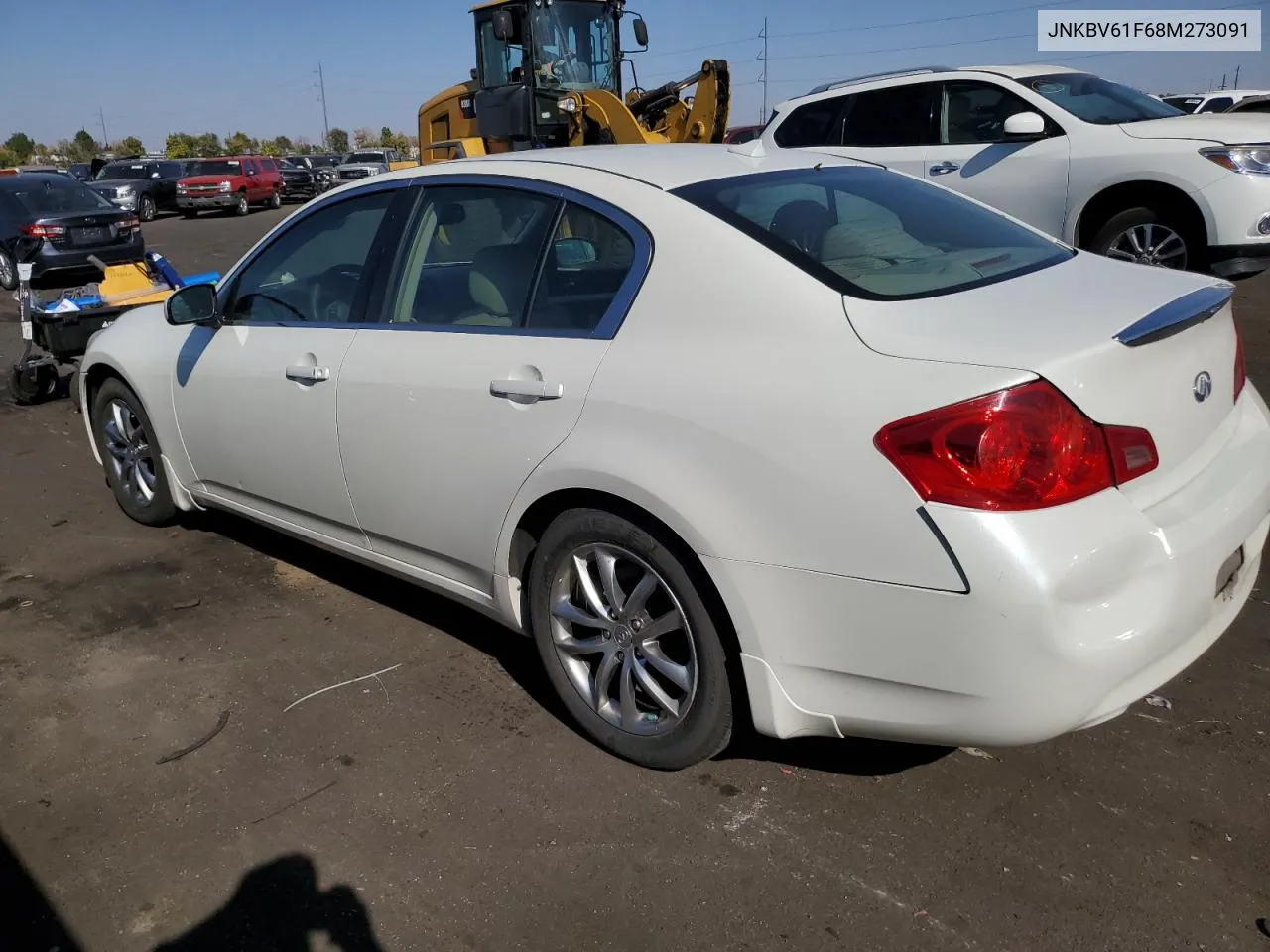 2008 Infiniti G35 VIN: JNKBV61F68M273091 Lot: 75930264