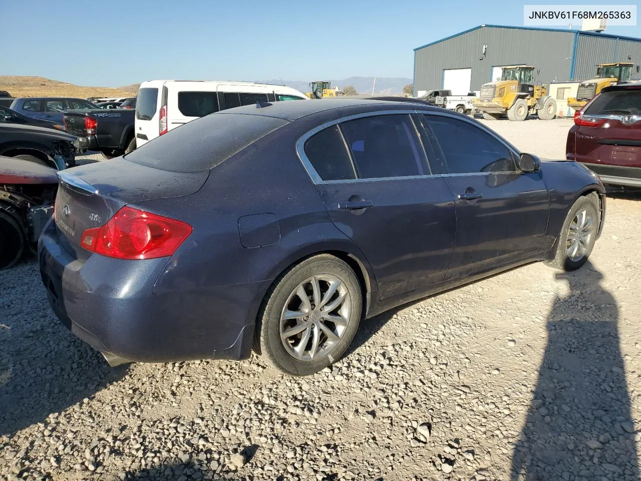 JNKBV61F68M265363 2008 Infiniti G35