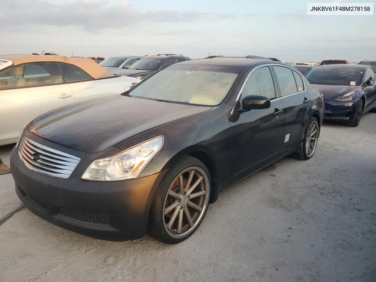 2008 Infiniti G35 VIN: JNKBV61F48M278158 Lot: 76343894