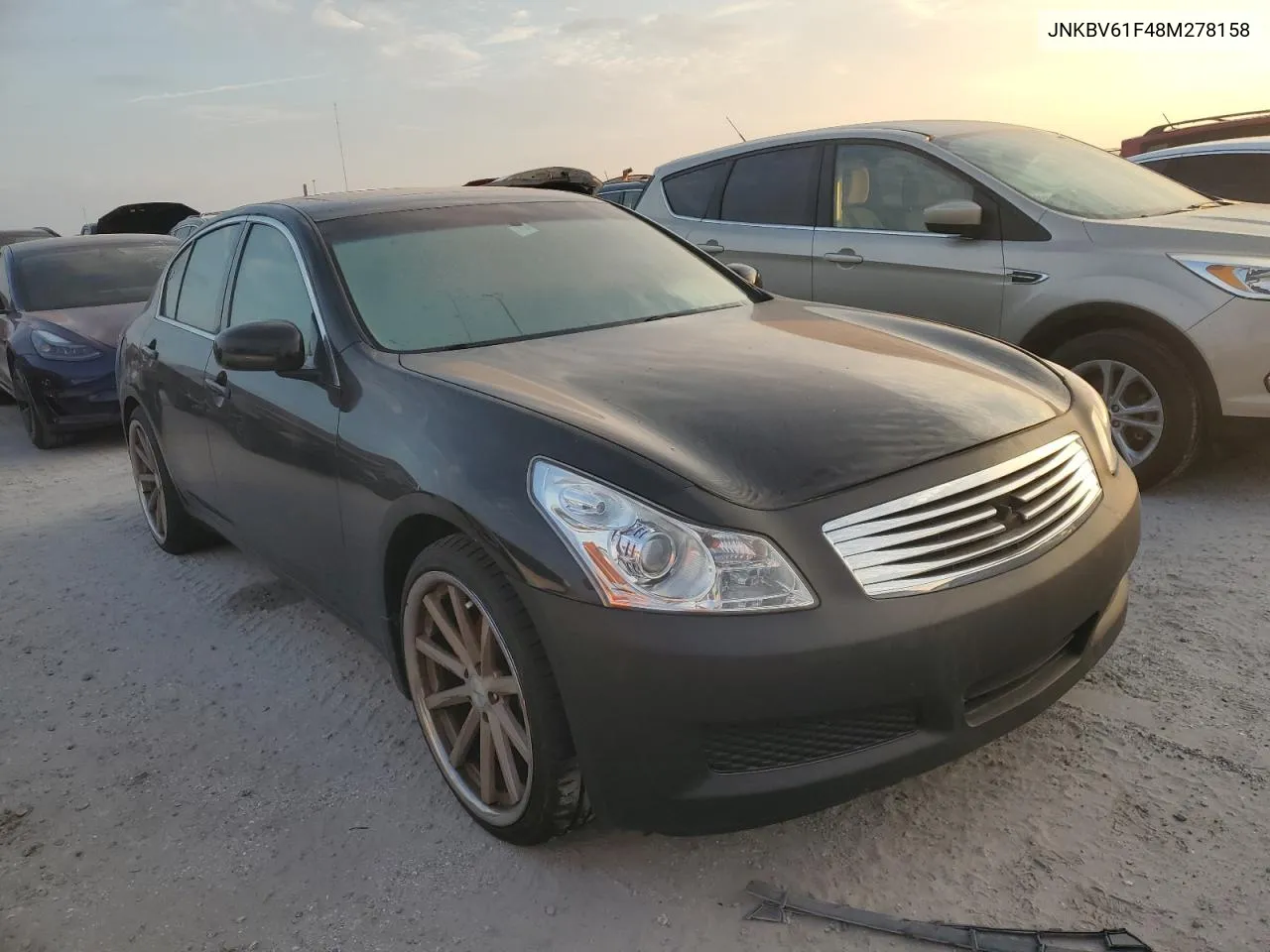 2008 Infiniti G35 VIN: JNKBV61F48M278158 Lot: 76343894