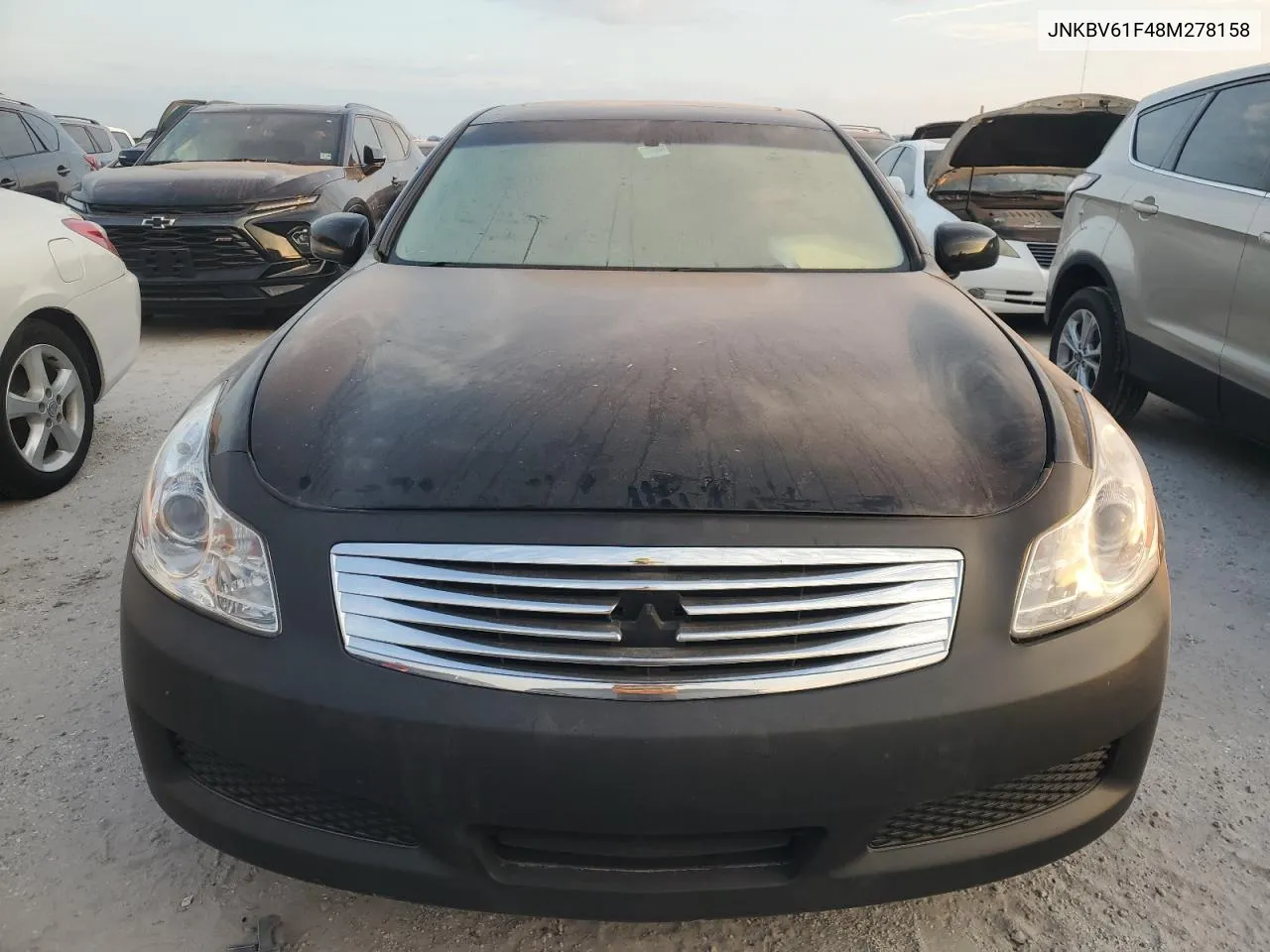 2008 Infiniti G35 VIN: JNKBV61F48M278158 Lot: 76343894