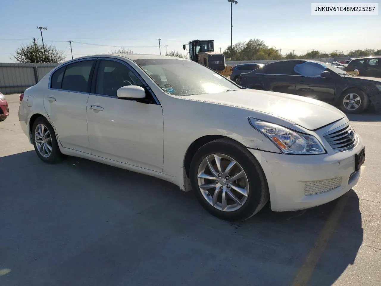 2008 Infiniti G35 VIN: JNKBV61E48M225287 Lot: 76409774