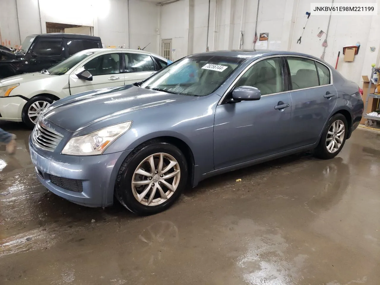 2008 Infiniti G35 VIN: JNKBV61E98M221199 Lot: 78256144