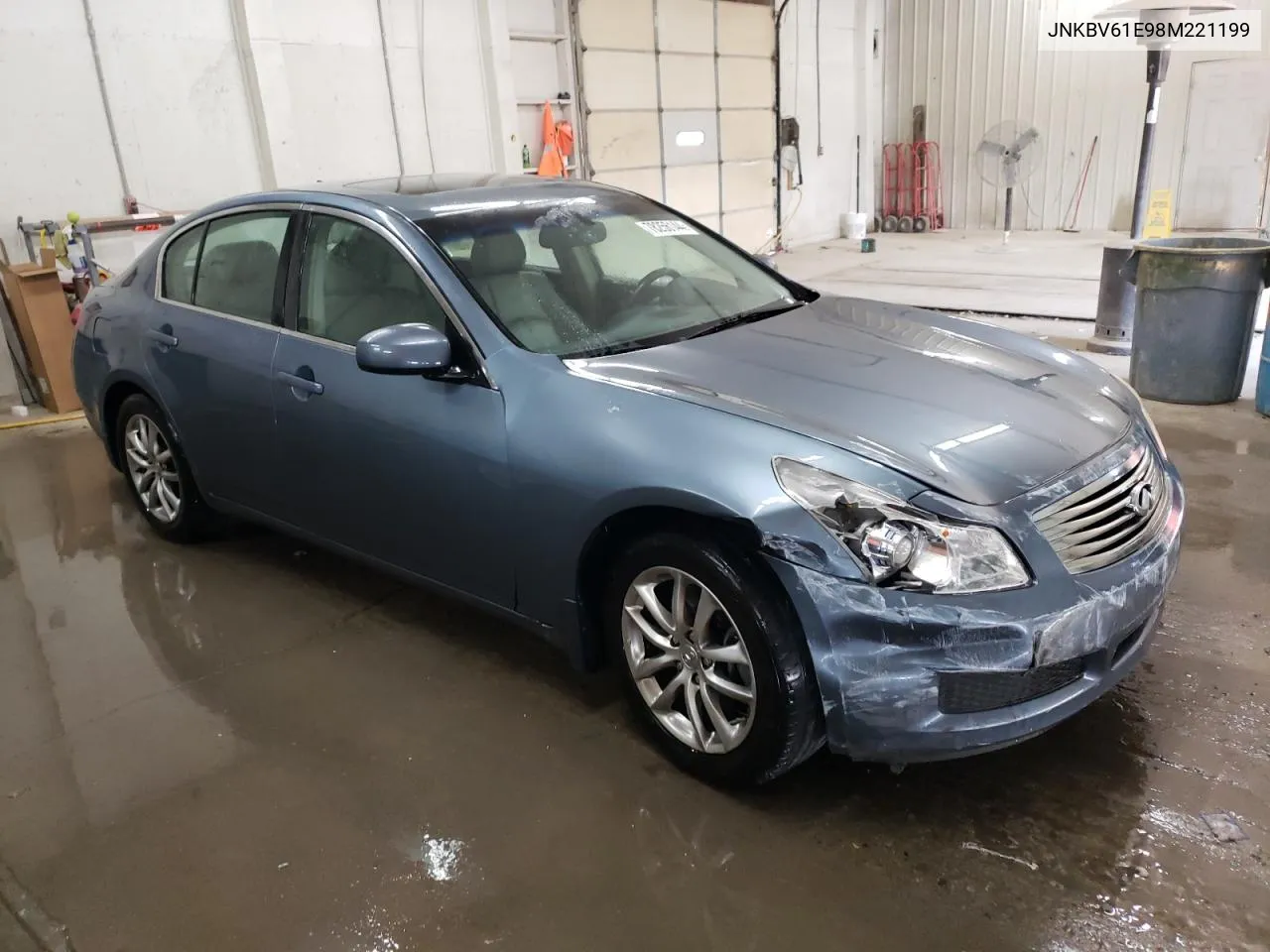 2008 Infiniti G35 VIN: JNKBV61E98M221199 Lot: 78256144