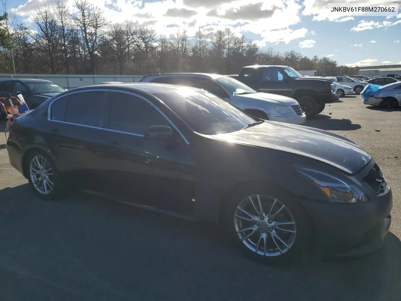 2008 Infiniti G35 VIN: JNKBV61F88M270662 Lot: 80212174