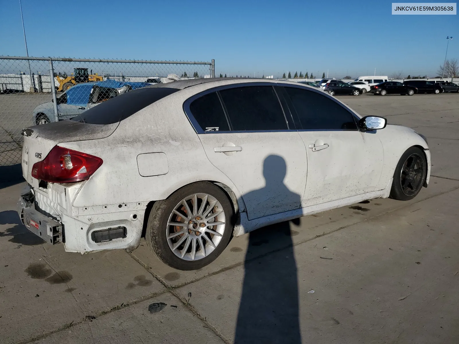 JNKCV61E59M305638 2009 Infiniti G37 Base