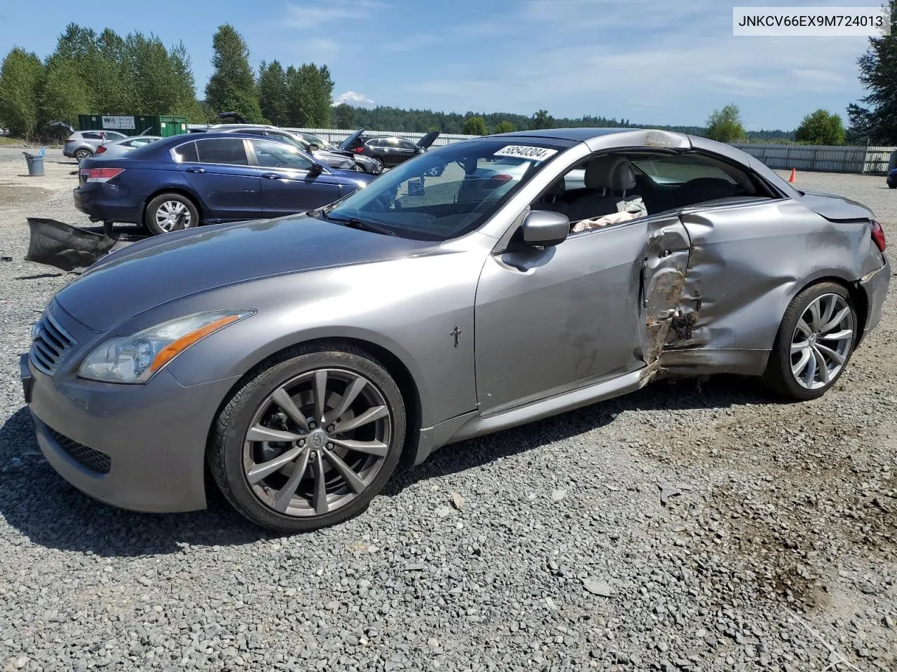 2009 Infiniti G37 Base VIN: JNKCV66EX9M724013 Lot: 58540304