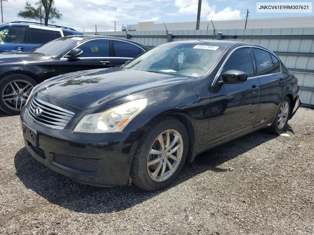 2009 Infiniti G37 Base VIN: JNKCV61E99M307621 Lot: 60047904