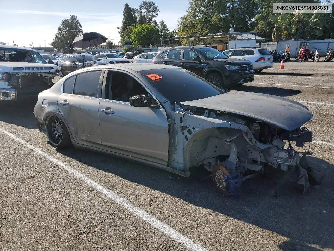 2009 Infiniti G37 Base VIN: JNKCV61E59M305851 Lot: 61929824