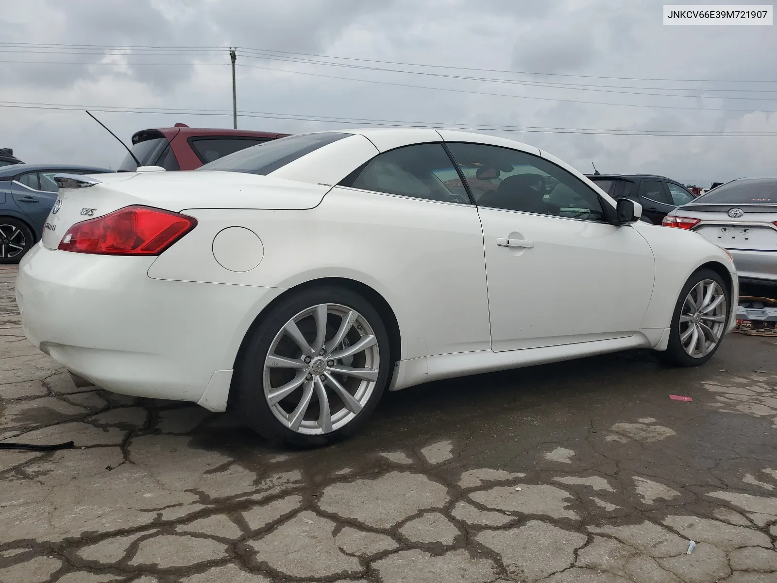 2009 Infiniti G37 Base VIN: JNKCV66E39M721907 Lot: 62827624