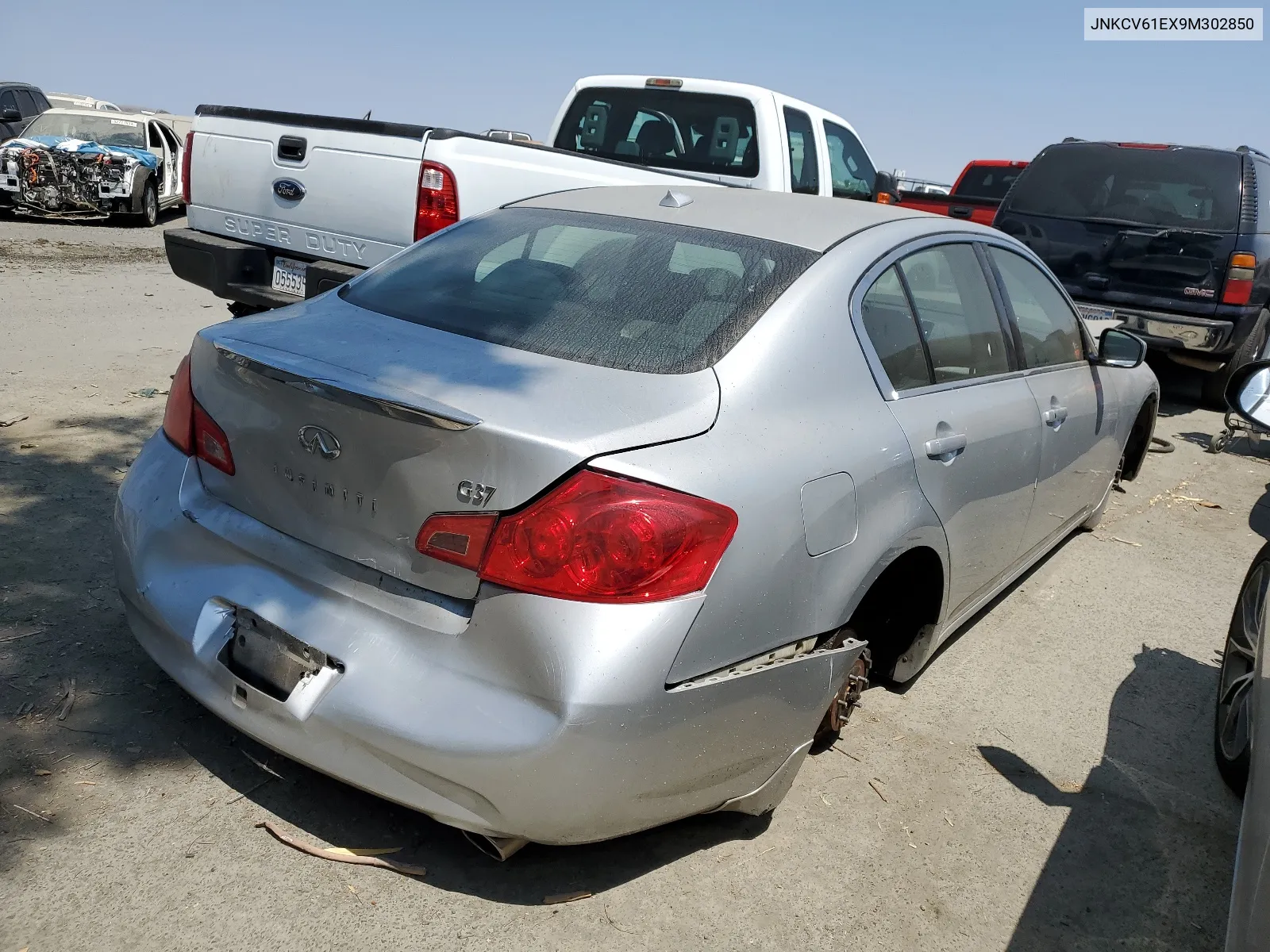 2009 Infiniti G37 Base VIN: JNKCV61EX9M302850 Lot: 65022594