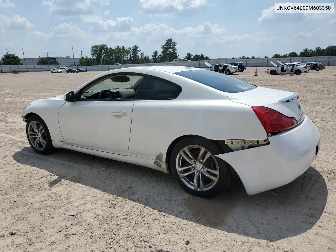 2009 Infiniti G37 Base VIN: JNKCV64E09M603350 Lot: 66382194